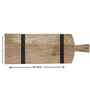 Brown Acacia Wood Chopping Board