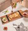 Brown Acacia Wood Chopping Board