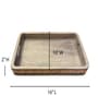 Brown Acacia Wood Serving Tray