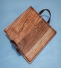 Brown Acacia Wood Serving Tray