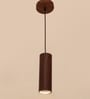 Vespera Brown Aluminium LED Ceiling Lights