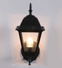 Kyra Black Metal Outdoor Wall Light