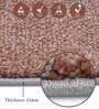 Brown and Beige Abstract Polypropylene 5 ft x 2.5 ft Machine Made Runner