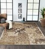 Brown and Beige Persian 4x6 Feet Machine Made Carpet