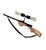 Planck Rifle Novelty Wall Light (Black & Natural Finish)