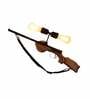 Planck Rifle Novelty Wall Light (Black & Natural Finish)