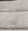 Brown and Brown Geometrical Polypropylene 5 ft x 2.5 ft Machine Made Runner