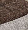 Brown and Brown Geometrical Polypropylene 5 ft x 2.5 ft Machine Made Runner