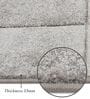 Brown and Brown Geometrical Polypropylene 6 ft x 4 ft Machine Made Carpet