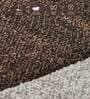 Brown and Brown Geometrical Polypropylene 6 ft x 4 ft Machine Made Carpet