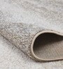 Brown and Cream Geometrical Polypropylene 5 ft x 2 ft Machine Made Runner