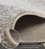 Brown and Cream Geometrical Polypropylene 6 ft x 4 ft Machine Made Carpet