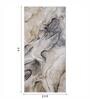 Brown and Grey Abstract Polypropylene 5 ft x 2.5 ft Machine Made Runner
