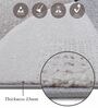 Brown and Grey Abstract Polypropylene 5 ft x 2.5 ft Machine Made Runner