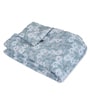 Brown and White 100% COTTON Solid 150 GSM King Bed Comforter