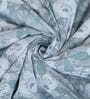 Brown and White 100% COTTON Solid 150 GSM King Bed Comforter