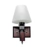 Triad Brown Wood Wall Sconces