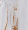 Brown and White Polyresin 4Pcs Bathroom Set