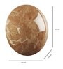 Calathus Metal LED Wall Flush Mount Light (Brown)