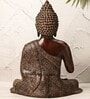 Brown Antique Buddha Brass Religious Idol