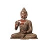 Brown Antique Buddha Brass Religious Idol