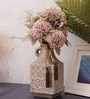 Brown Antique Vintage Rustic Charm Ceramic Amphora Shaped Vase