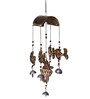 Brown Bamboo Fish Wind Chime