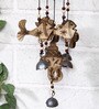 Brown Bamboo Fish Wind Chime