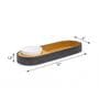 Brown Bamboo Oval Snacks Platter With Bowl
