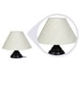 Off White Cotton Table Lamp