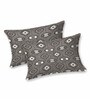 Brown Bedsheet 220 Tc Cotton King Bedsheet With 2 Pillow Covers