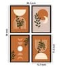 Putney Theatre Brown Paper Framed Art Print Set of 4
