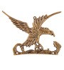 Brown Brass Key Holder
