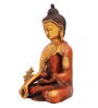 Brown Brass Mini Buddha Idol