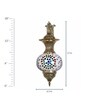 Metal Novelty Wall Light (Brass)