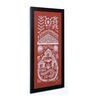 Brown Canvas Framed Ethnic Warli Art