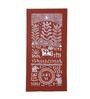 Brown Canvas UnFramed Ethnic Warli Art