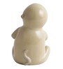 Brown Ceramic Ceramic Monkey Shape Garden Figurine