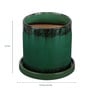 Green Ceramic Glazed Planter Pot