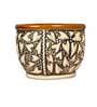 Brown Ceramic Phool Gamla Big Planter