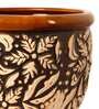 Brown Ceramic Small Phool Gamla Flower Pot