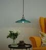 Brown Ceramic Teardrop Hanging Light