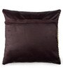 Brown Chenille Geometric Cushions & Pillows Cover (Set of 5)