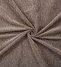 Brown Chenille Plain Solid Pattern 60 X 50 Inch Throw