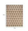 Brown Chenille Solid 63x55 inch Machine Tufted Throw