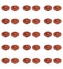 Brown Clay Decorative Clay Diyas Deepam Oil Lamps, Mitti Diya for Diwali (Set of 30)