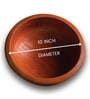 Multipurpose- Medium 2 Ltrs Brown Clay Cooking Pot