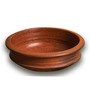 Cambric 1 Ltr Brown Clay Cooking Pot