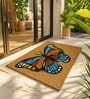 Brown Coir 27x17 Inches Anti Skid Door Mat