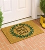 Brown Coir 27x17 Inches Anti Skid Door Mat